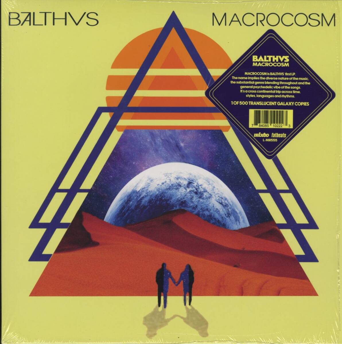 シュリンク&ハイプ付き!US盤LP 2025年プレス マーブルカラー盤 BALTHVS / MACROCOSM 2021年作【Mixto / L-MR555】Psychedelic拍卖