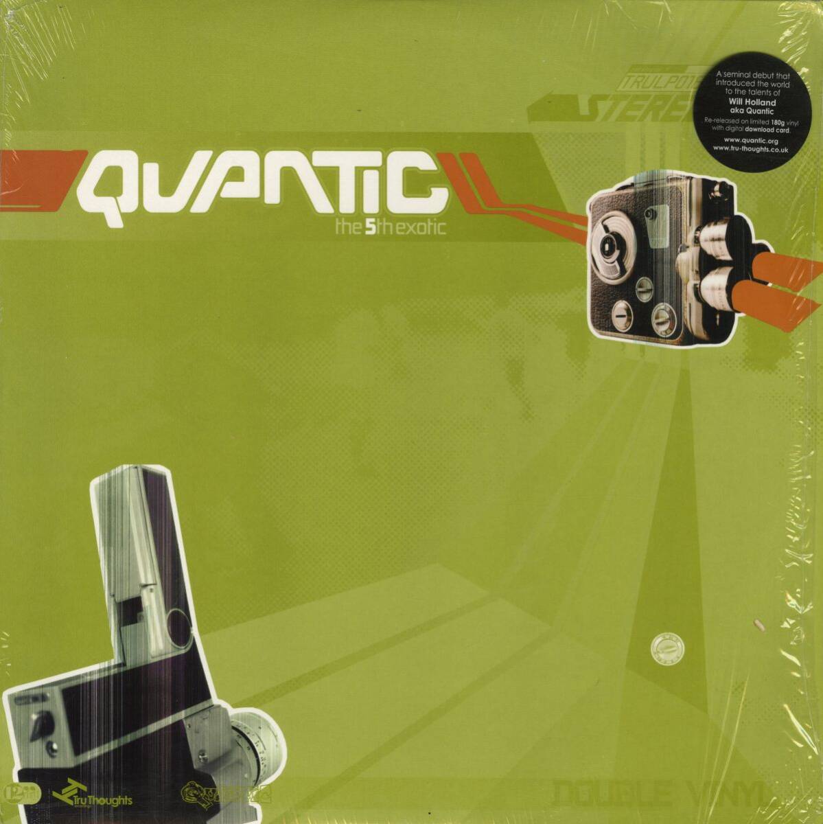 UKリイシュー2LP! Quantic / The 5th Exotic 2013年【Tru Thoughts / TRU LP 016】 UKブレイクビーツ In The Key Of Blue The 5th Exotic拍卖