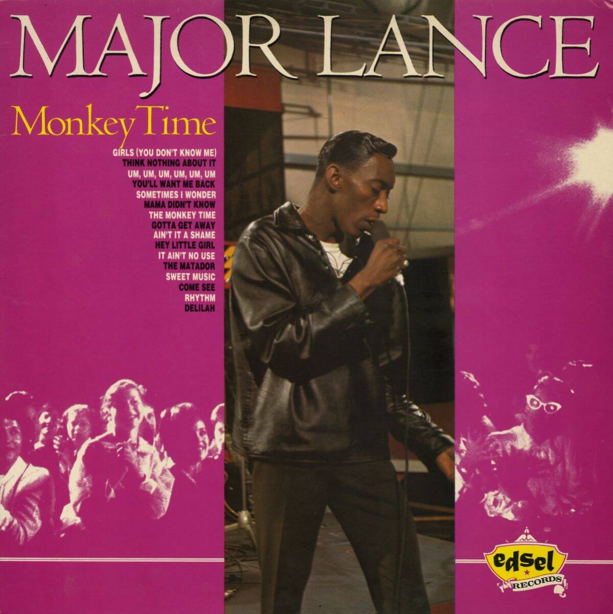 UKオリジLP! Major Lance / Monkey Time 83年【Edsel Records / ED 124】 Delilah Um, Um, Um, Um, Um, Um Soldierboy Just One Look拍卖