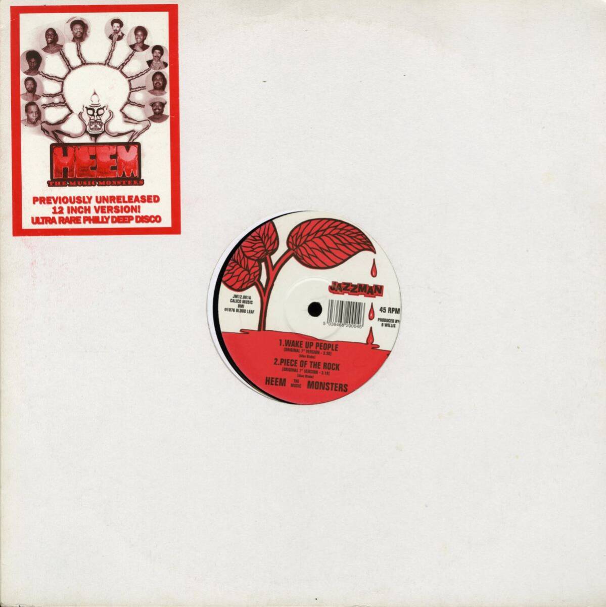 UKプレス12インチ! Heem The Music Monsters / Wake Up People - Piece Of The Rock 2004年【Jazzman / JM12.001】 レアディスコファンク拍卖