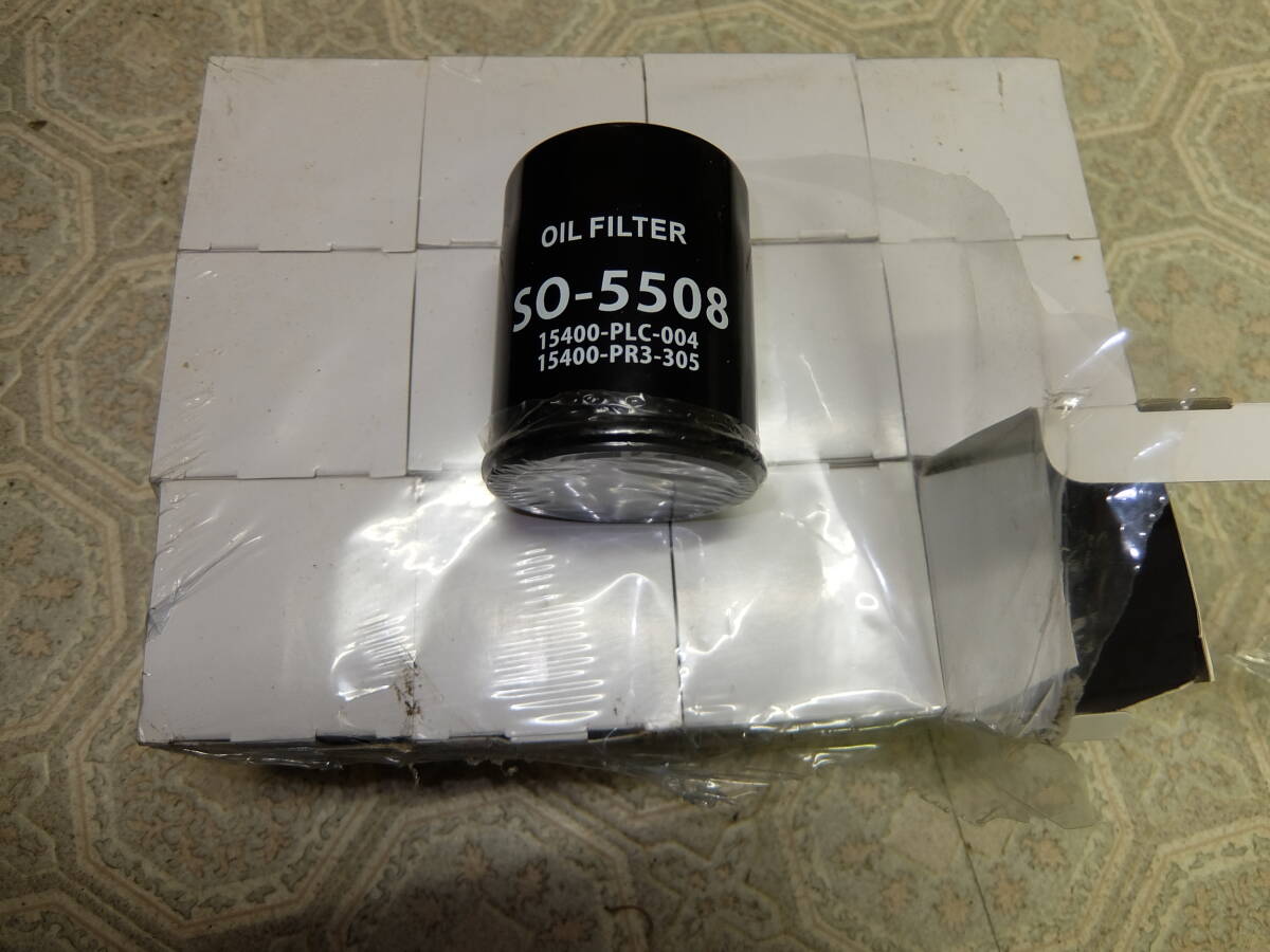 ホンダ用 オイルフィルター SO-5508 12個セット 新品 15400-PLC-004/PR3-305互換 アコードE-CE1 平成6年拍卖