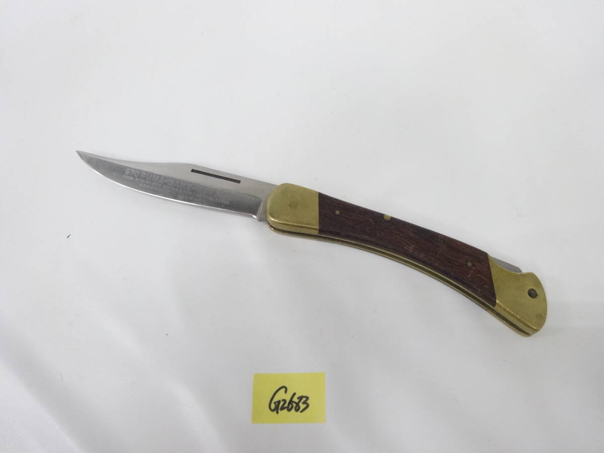 970 PUMA-GAME-WARDEN アウトドアナイフ 現状品 G2683拍卖