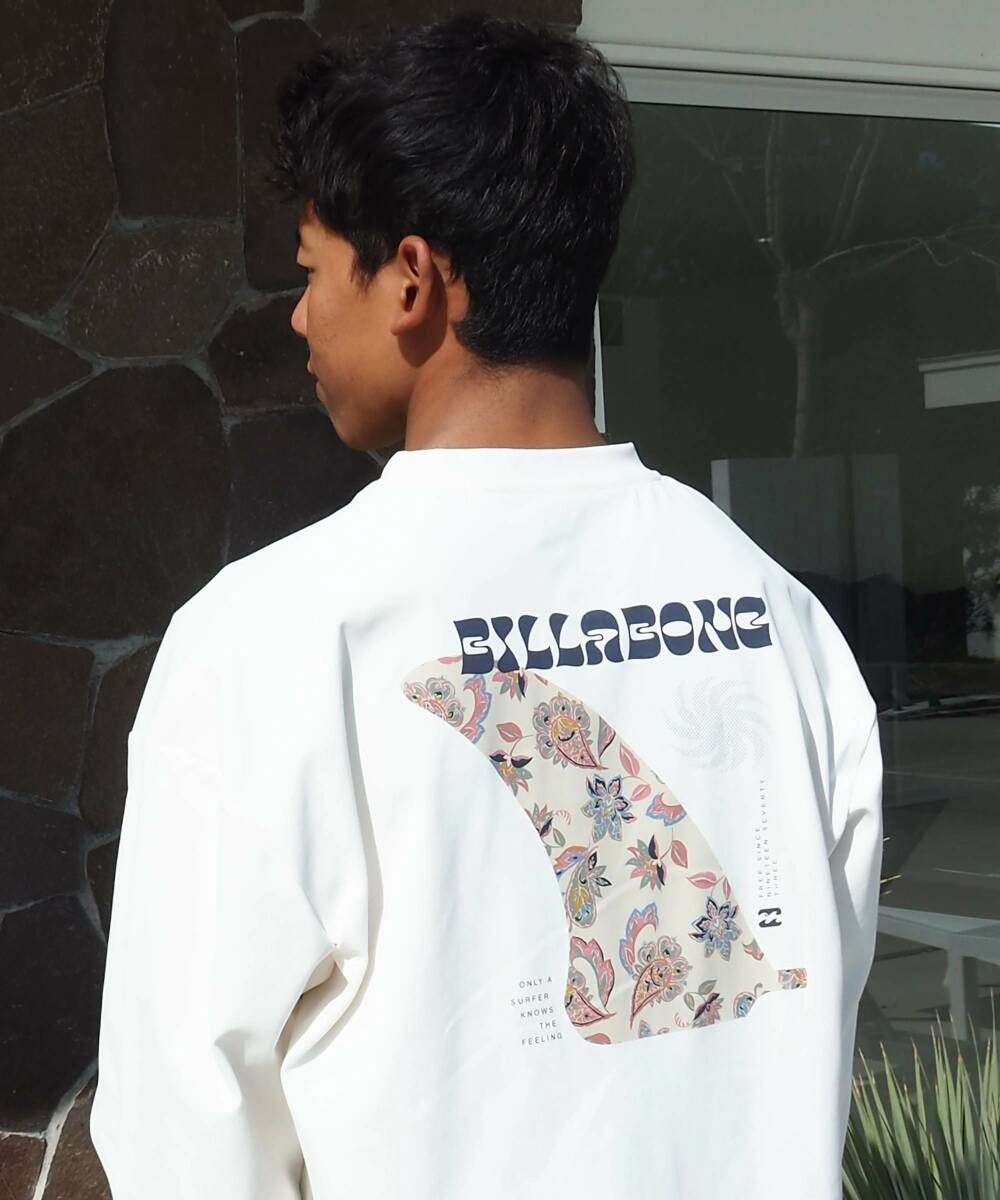 ★送料無料★2025秋冬 新品【BILLABONG/ビラボン】【水陸両用】WARM SOFTTY LS 長袖サーフTシャツ CRM メンズXL BF012854拍卖