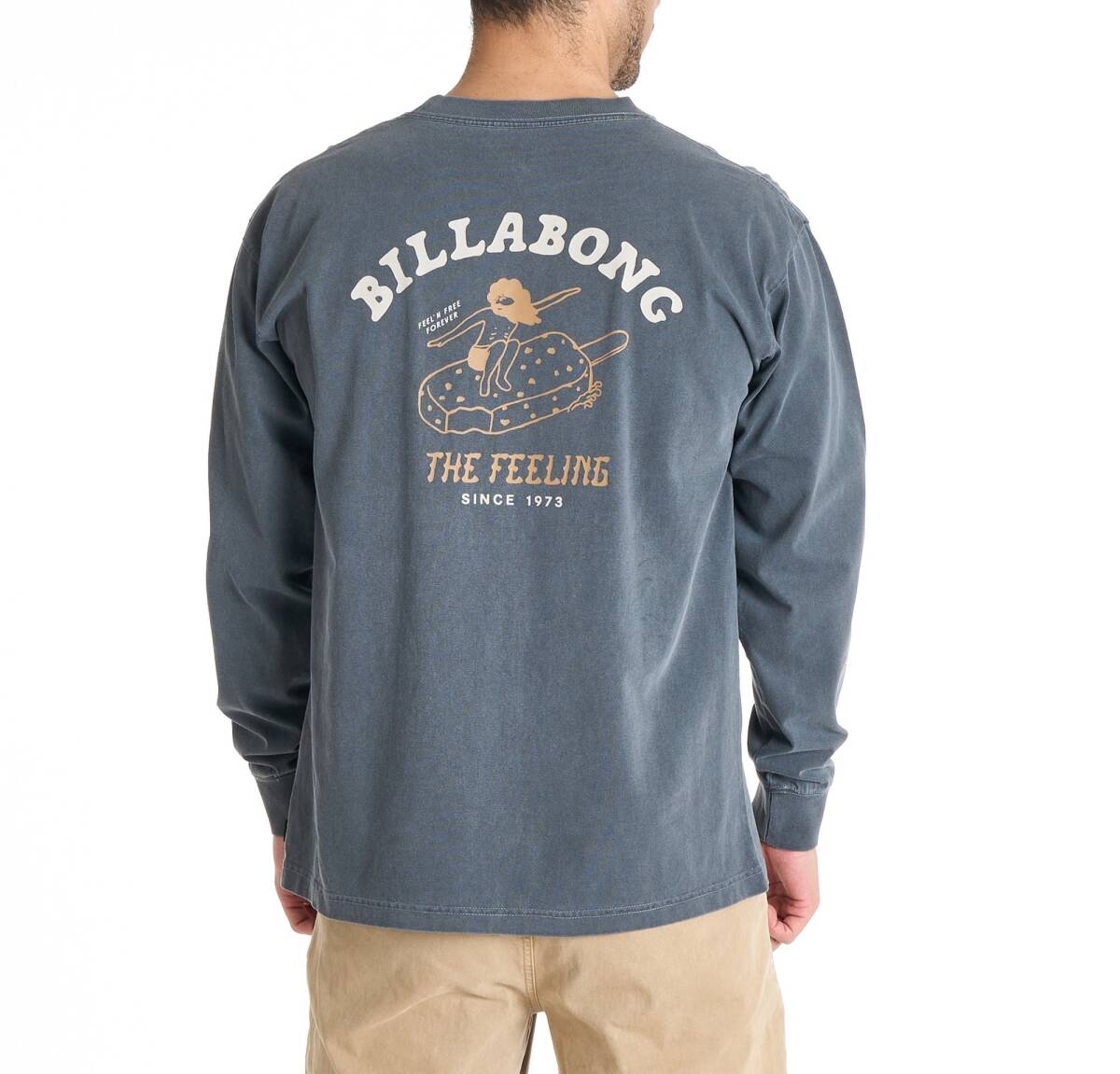 【SALE】★送料無料★2025秋冬 新品【BILLABONG/ビラボン】FEELING FREE ロンT WAA メンズM BF012052拍卖
