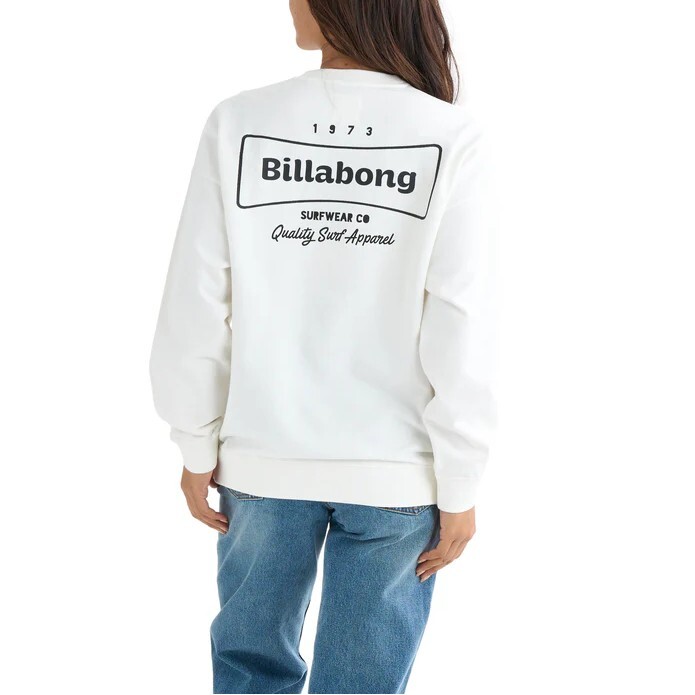 ★送料無料★2025秋冬 新品【BILLABONG/ビラボン】 FEELING ALIVE BOY FI トレーナー 【BOY FIT】SCS レディースL BF014001拍卖