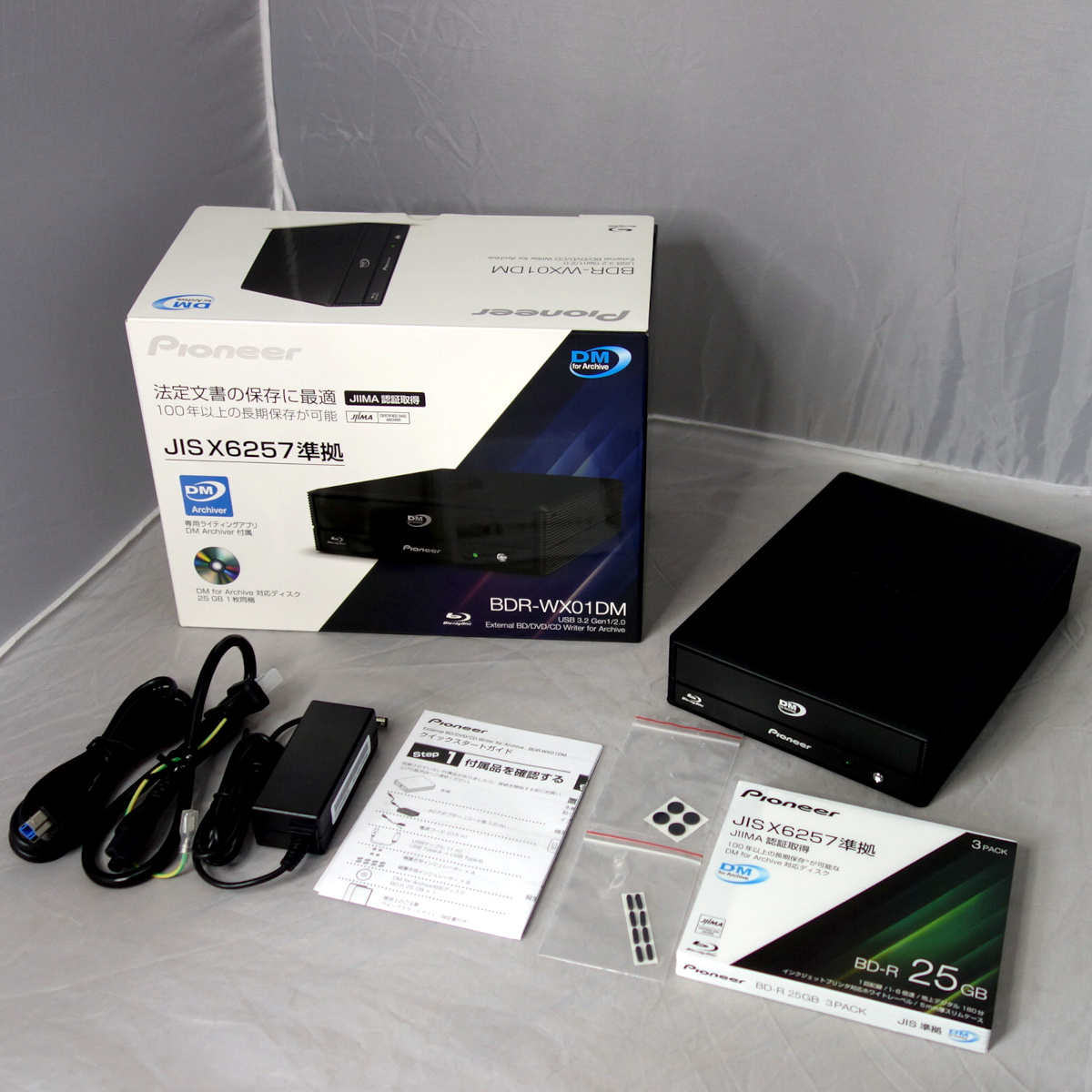 【長期保存・法定文書向け】 Pioneer BDR-WX01DM 【送料込】拍卖
