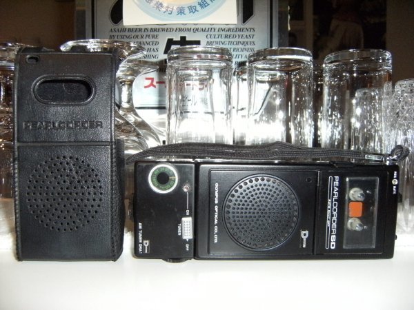 廃番★昭和レトロ★70年代★日本製★OLYMPUS PEARL CORDER SD オリンパス マイクロカセットレコーダー カセットプレーヤー チューナー付き拍卖