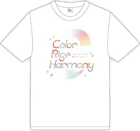hololive 6th fes. Color Rise Harmony ライブグッズ Tシャツ White Lサイズ【Concert Merchandise T-Shirt hololive ホロライブ 白 Vtuber拍卖