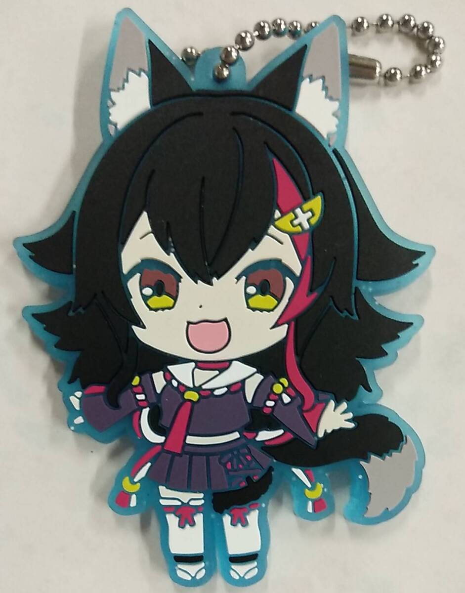 ホロライブ カプセルラバーマスコットコレクション01&02 大神ミオ【hololive Rubber Mascot Ookami Mio Keychain ストラップ キーホルダー拍卖