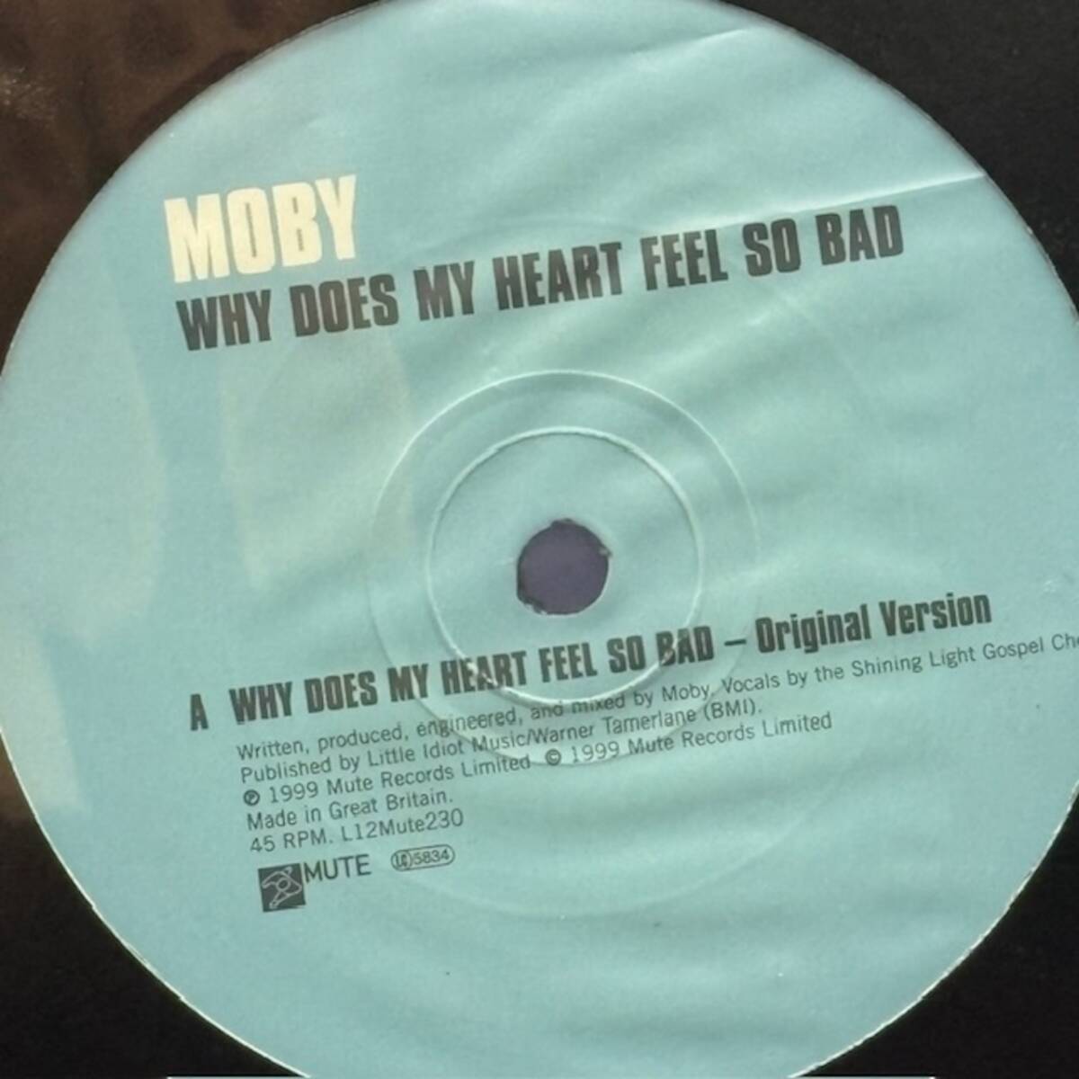 ★★値下出品★ Moby - Why Does My Heart Feel So Bad?(★盤面極上品!)   ★元値3500円★拍卖