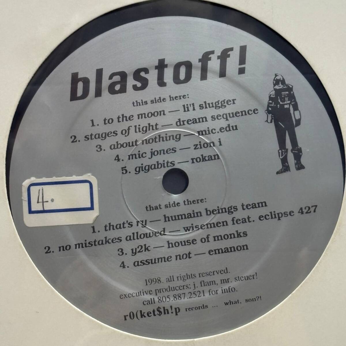 ★Various - Blastoff!(★盤面ほぼ良品!)拍卖