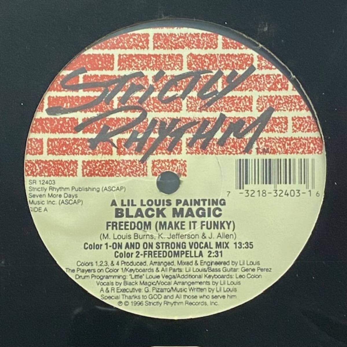 ★Black Magic - Freedom (Make It Funky)(★盤面ほぼ良品!)拍卖