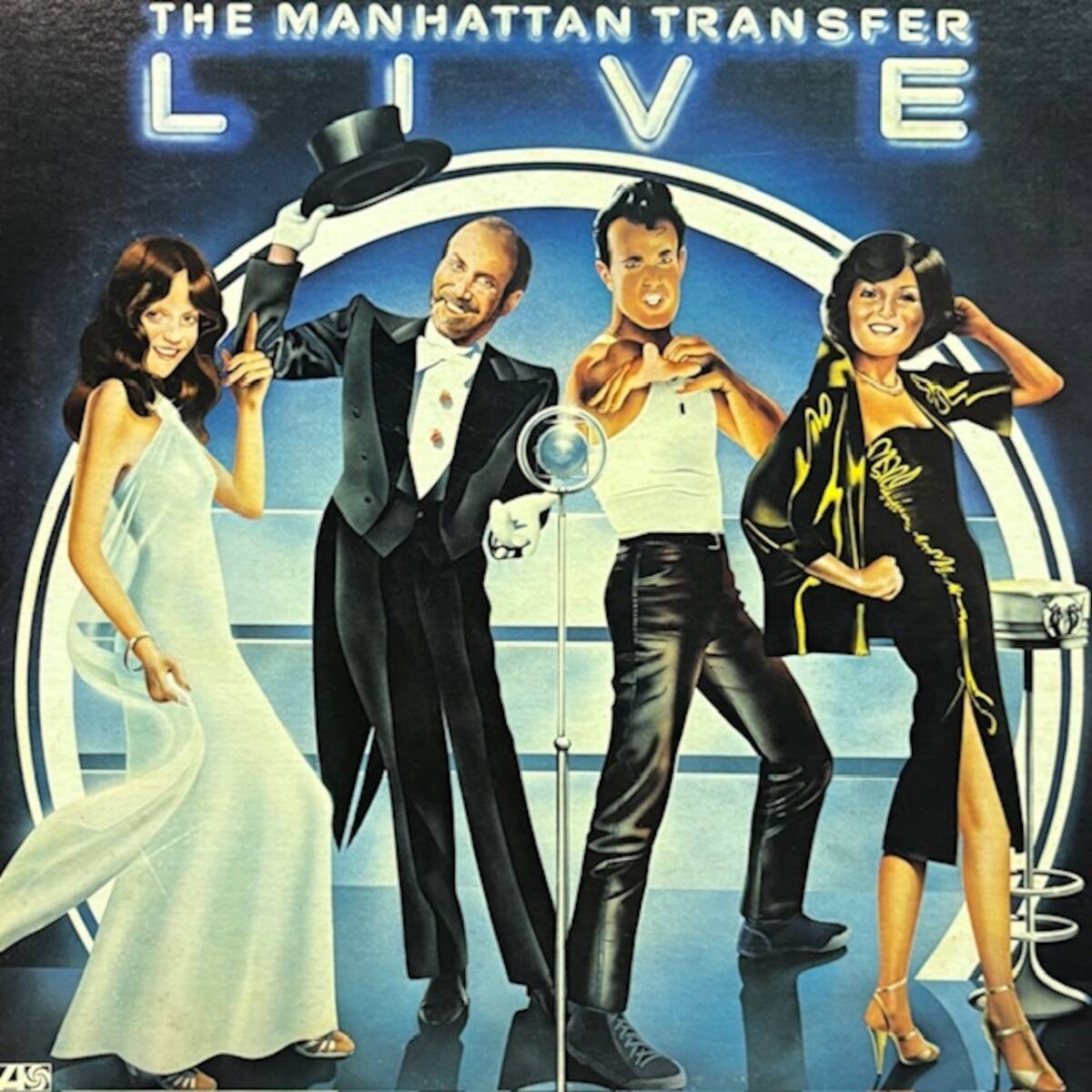 ★The Manhattan Transfer - Live(★盤面極上品!)拍卖