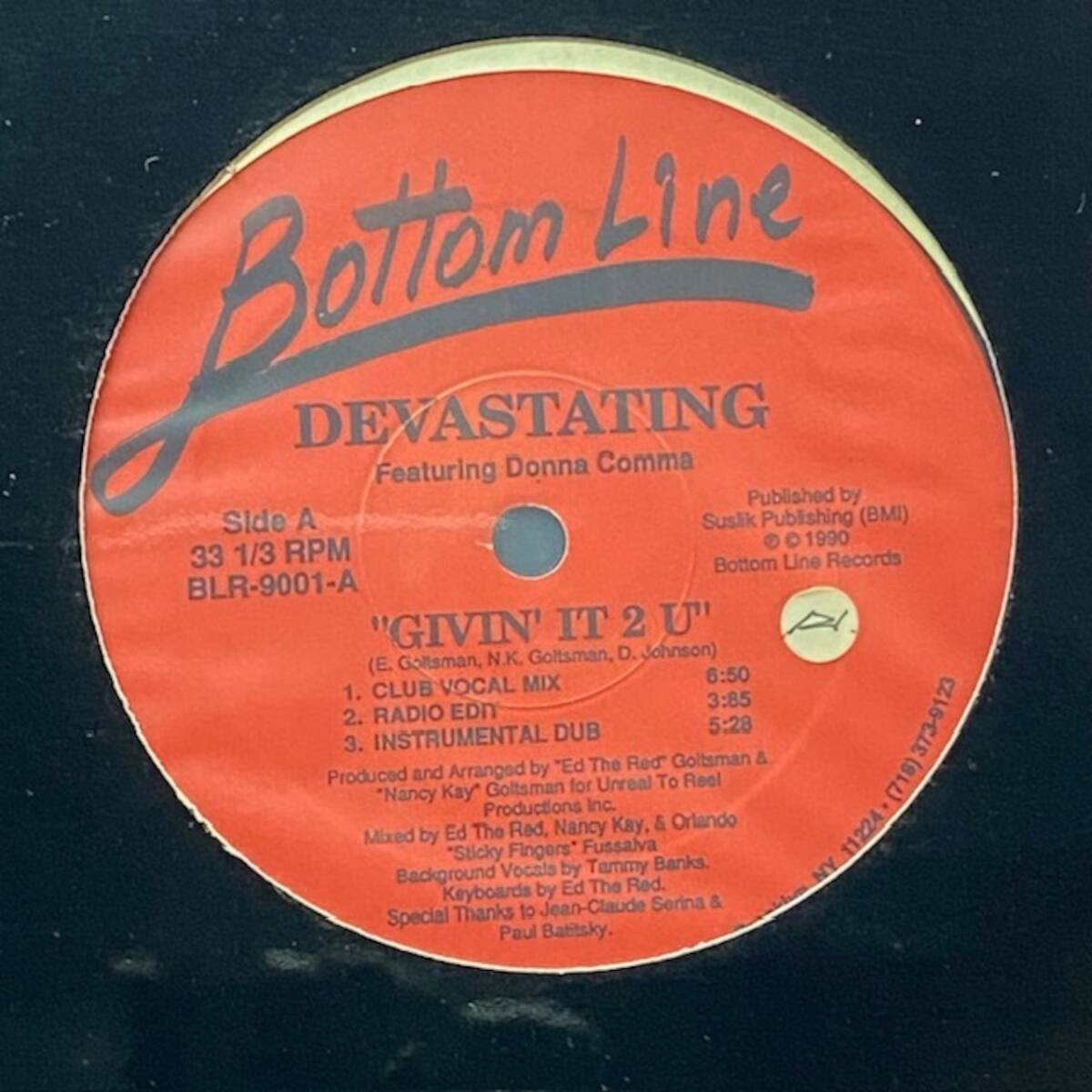 ★Devastating Featuring Donna Comma - Givin' It 2 U拍卖