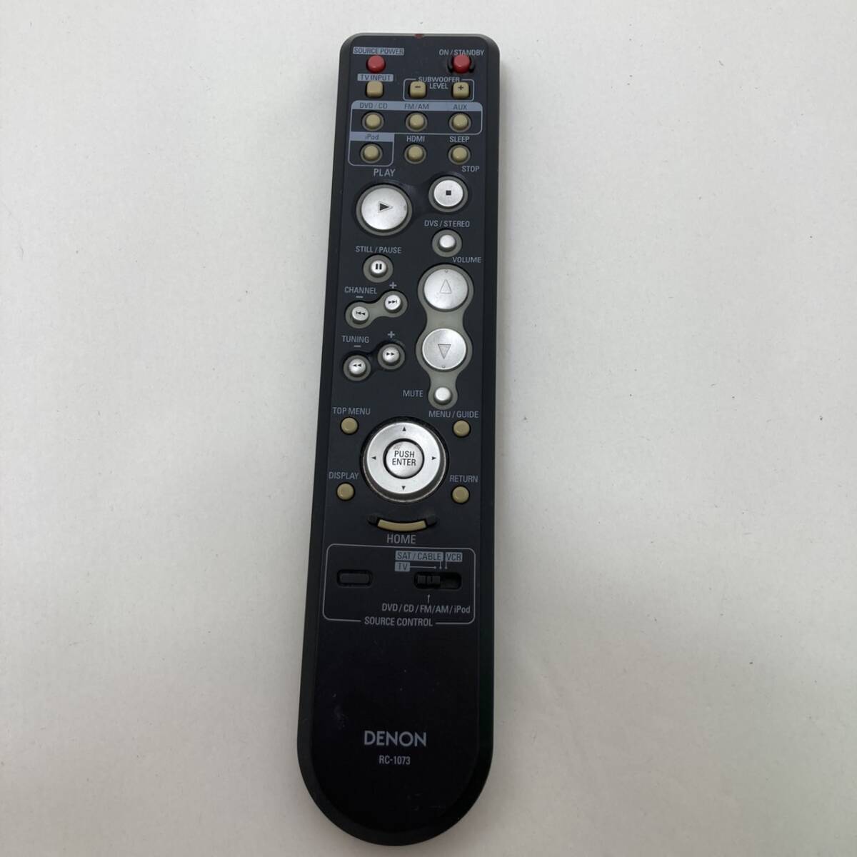 【デノン 純正 リモコン 21F09】動作保証 即日発送 DENON RC-1073 S-102用リモコン DVDシアター用拍卖