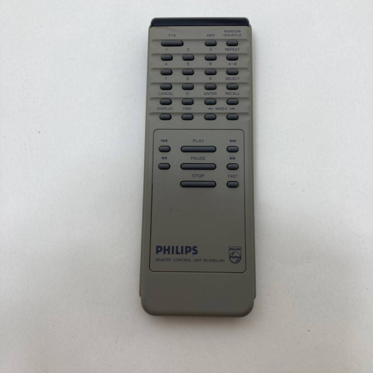 【PHILIPS 純正 リモコン 21E09】動作保証 即日発送 RC500LHH オーディオ CDプレーヤー LHH300 LHH500用 フィリップス拍卖
