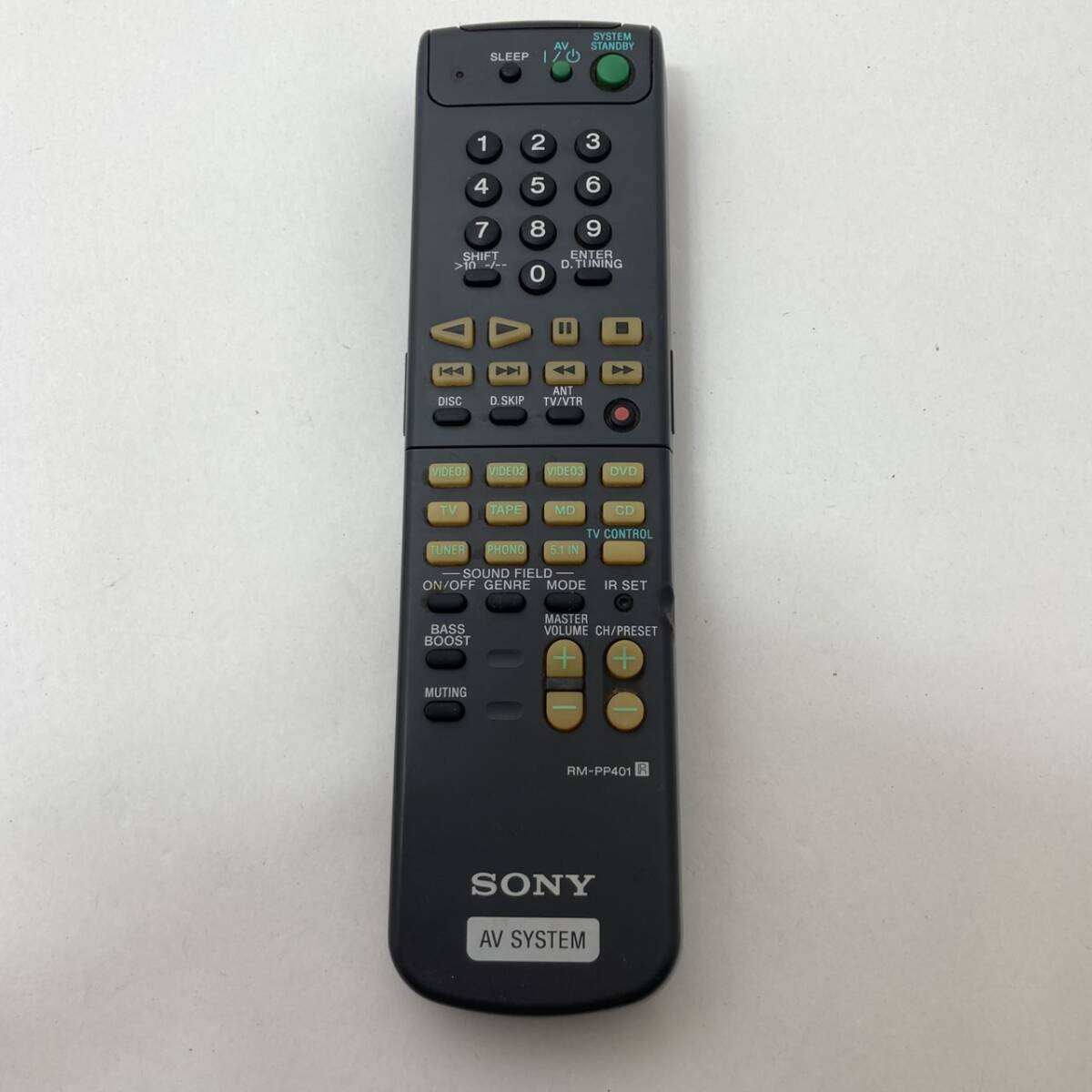 【ソニー 純正 リモコン 21J05】動作保証 即日発送 RM-PP401 AVレシーバー STR-V818用拍卖