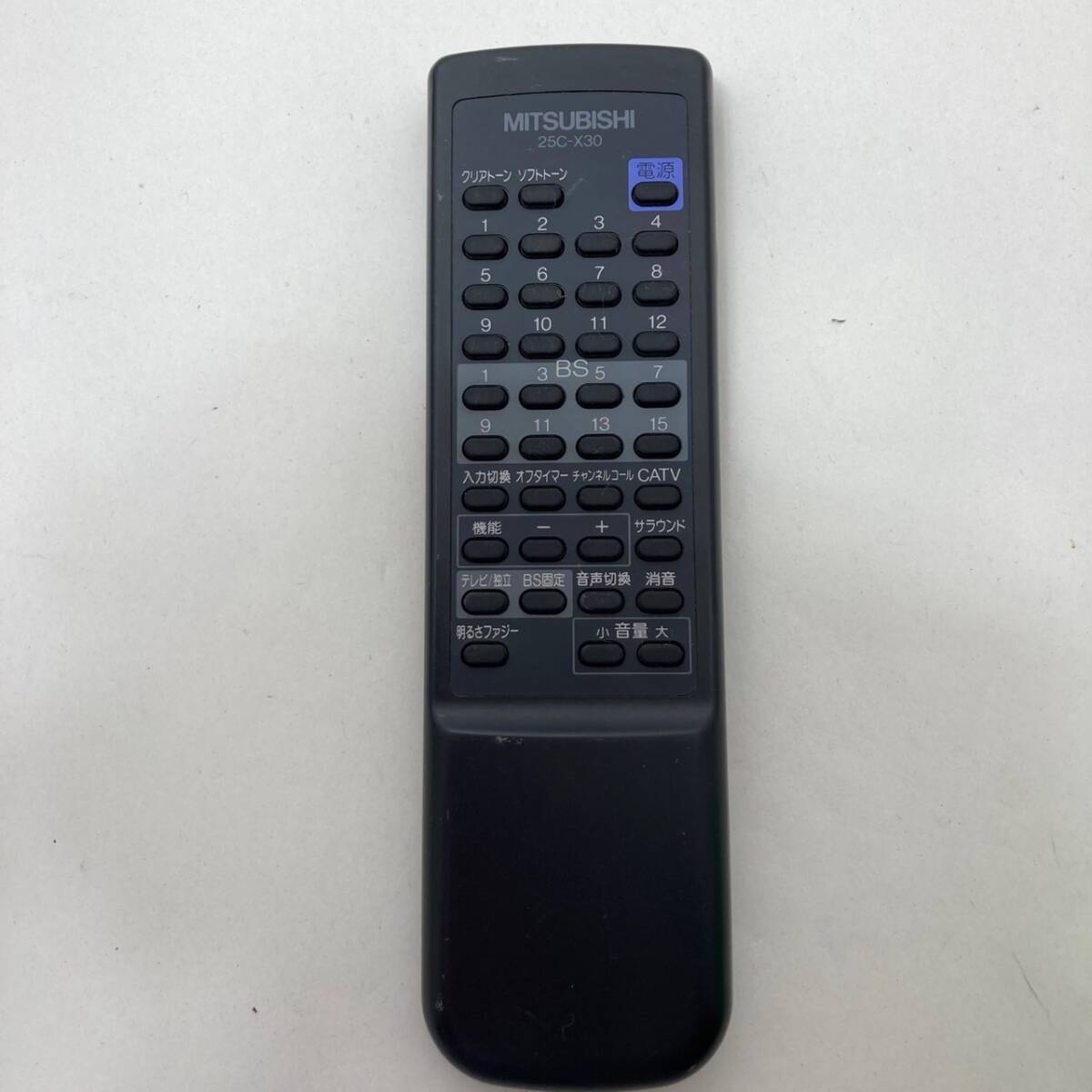 【三菱 純正 リモコン/ 21L06】動作保証 即日発送 25C-X30 MITSUBISHI TVリモコン拍卖