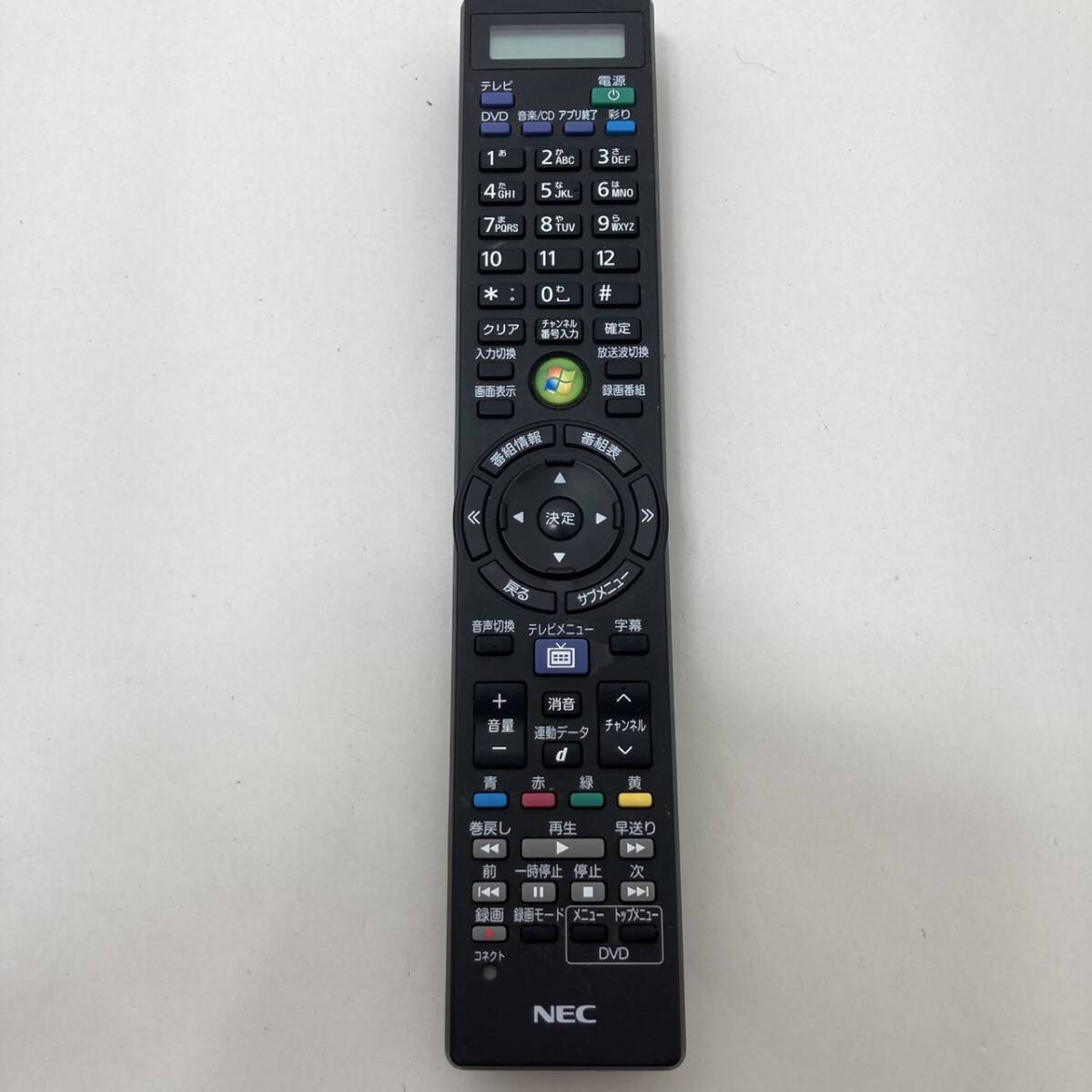 【NEC 純正 リモコン 21L07】動作保証 即日発送 853-410163-601-A RXT9000-1313EC パソコン用リモコン VN770/G拍卖