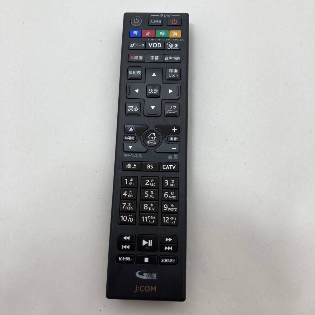 【ジェイコム 純正 リモコン 21L09】動作保証 即日発送 060-236500020 J:COM VOD チューナー拍卖