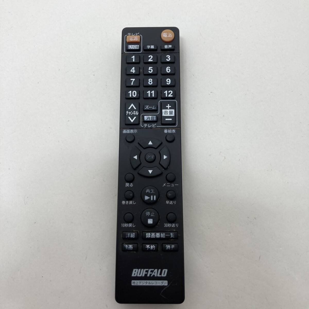 【バッファロー 純正 リモコン 22A25】動作保証 即日発送 地上デジタルレコーダー KWSB0873F101拍卖