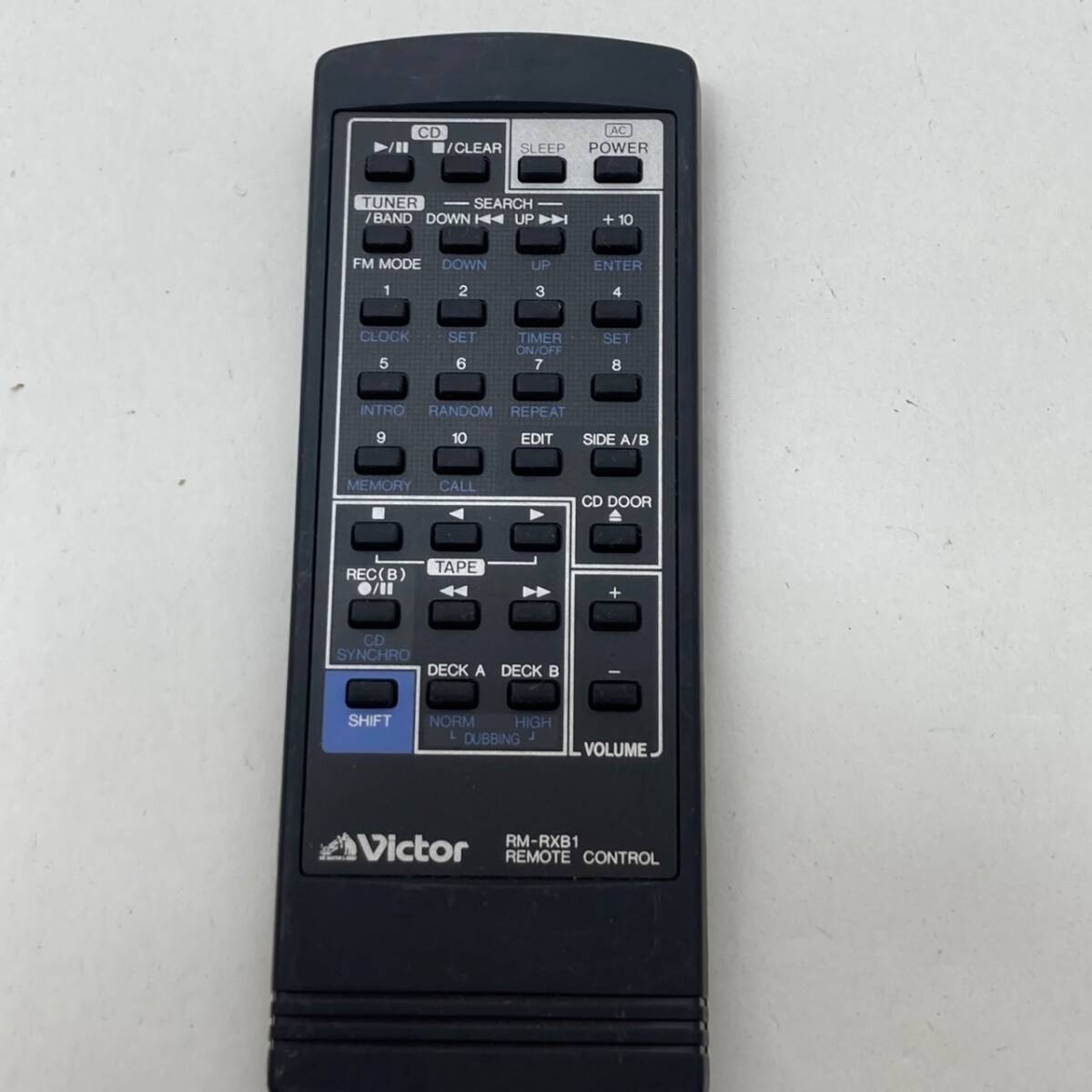 【ビクター 純正 リモコン 21W10】動作保証 即日発送 RM-RXB1 オーディオリモコン拍卖