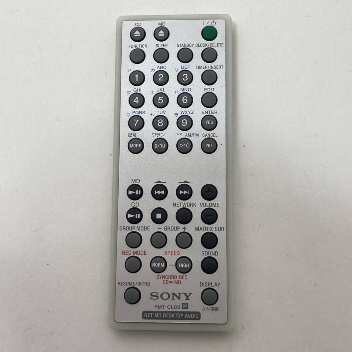 【ソニー 純正 リモコン 21N12】動作保証 即日発送 RMT-CL03 オーディオ リモコン拍卖