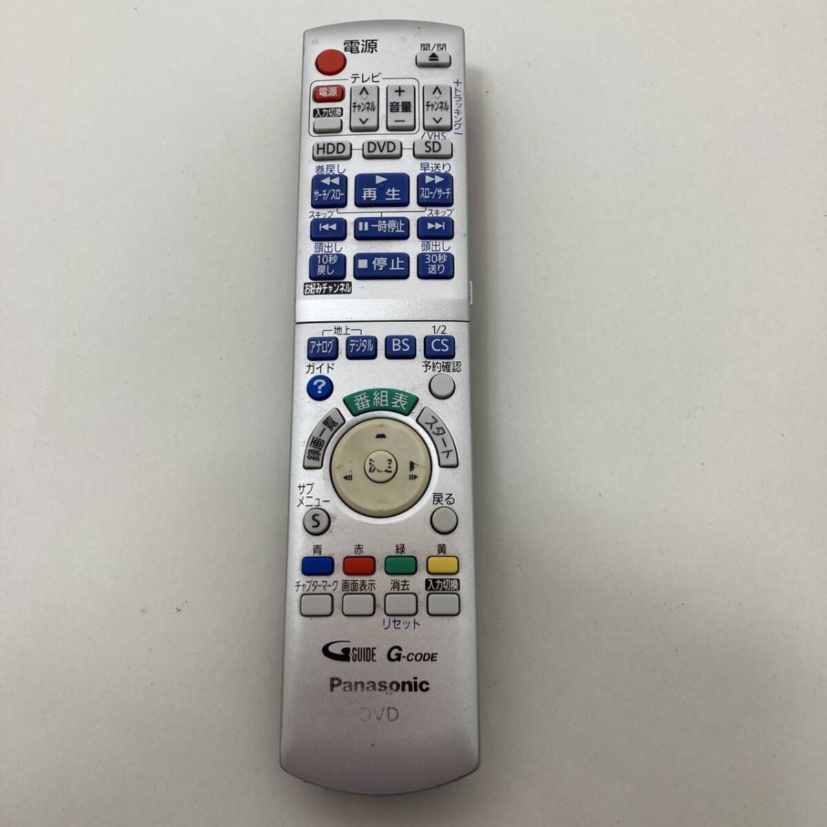 【パナソニック 純正 リモコン 22D09】動作保証 即日発送 N2QAYB000347  DVD ビデオ レコーダー用 DMR-XP25V 等拍卖