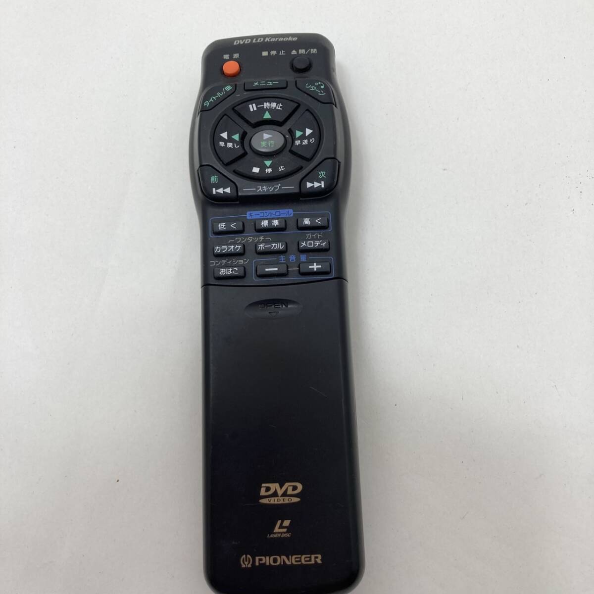 【パイオニア 純正 リモコン 22D18】動作保証 即日発送 CU-DVK001 DVD/LD Karaoke LDカラオケリモコン拍卖