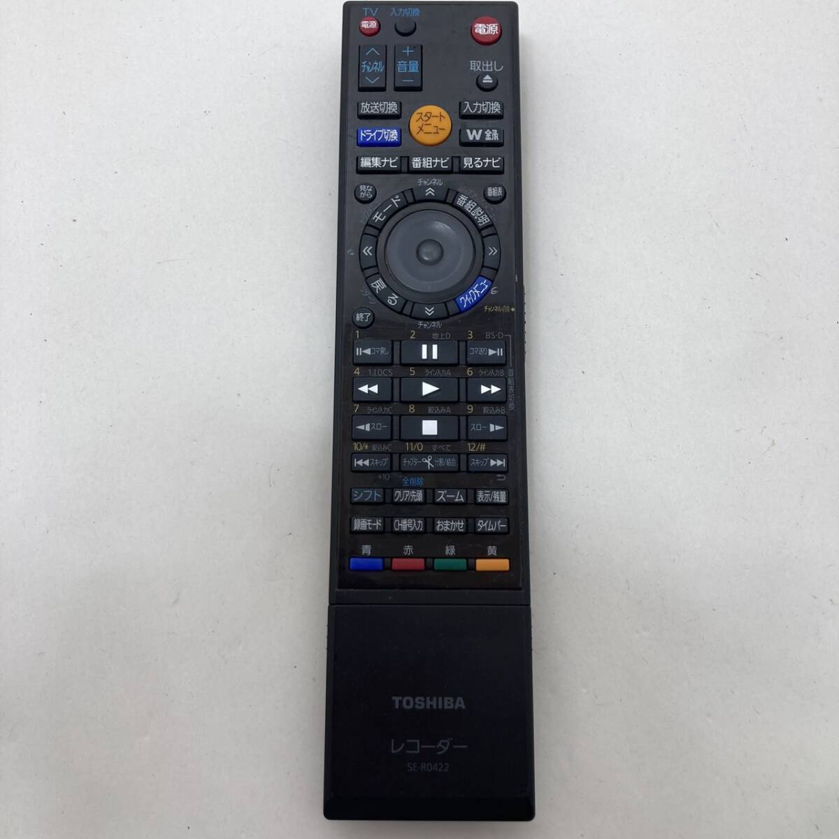 【東芝 純正 リモコン 21Z18】動作保証 即日発送 SE-R0422 ブルーレイ DBR-Z260 DBR-Z250拍卖