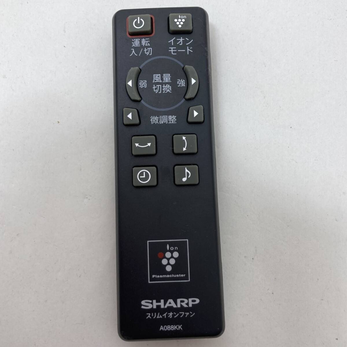 【シャープ 純正 リモコン 21Y01】動作保証 即日発送 A088KK スリムイオンファン用リモコン PF-ETC1等対応拍卖