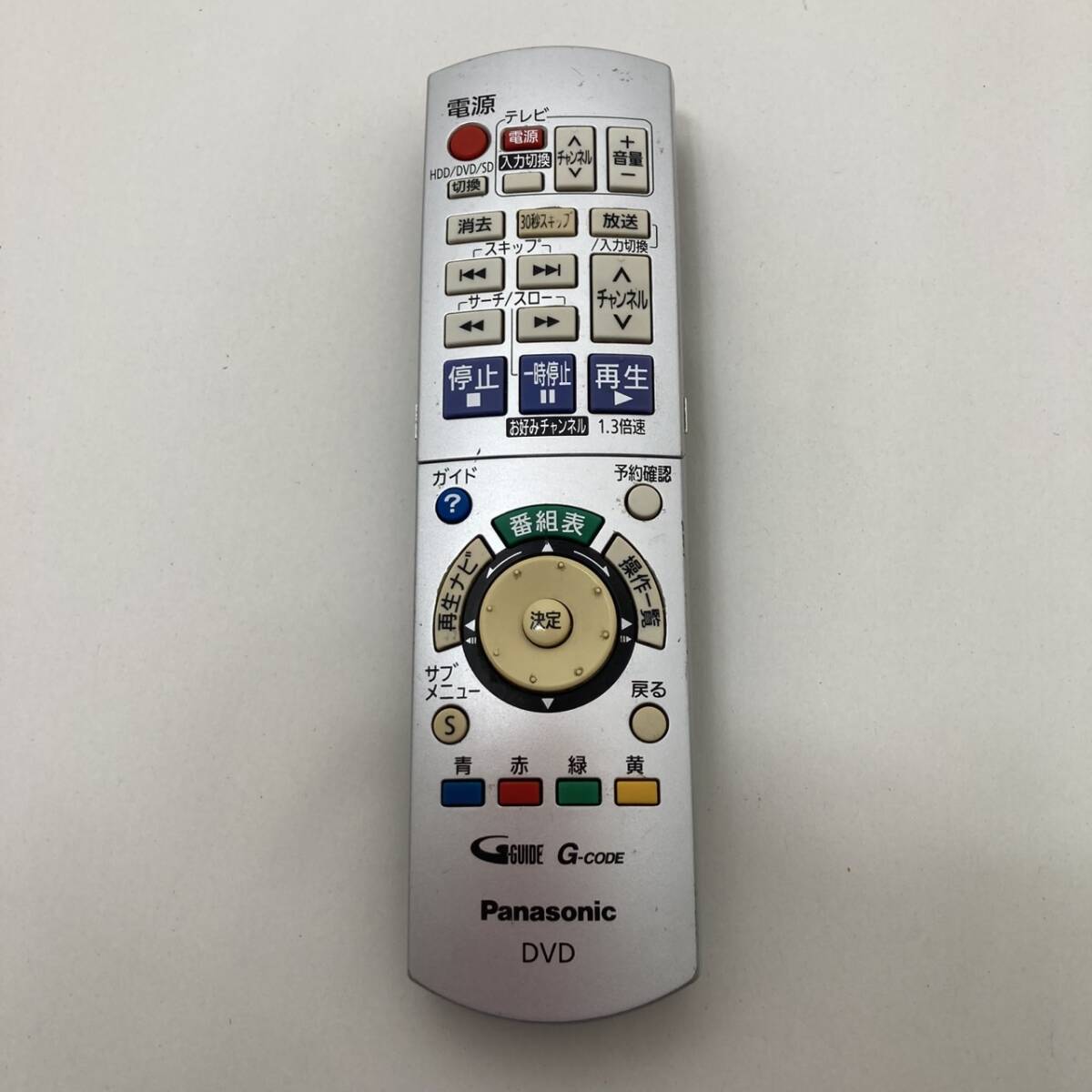 【パナソニック 純正 リモコン 22E08】動作保証 即日発送 EUR7658YE0 DVDレコーダー DMR-XP11 DMR-XW31 DMR-XW51V拍卖