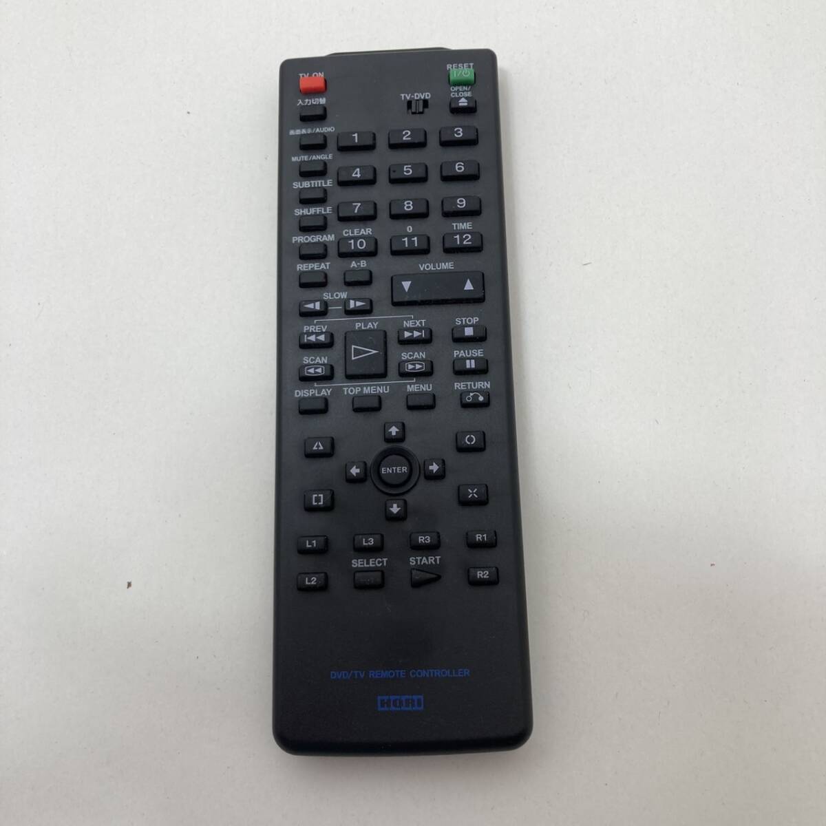 【HORI リモコン 22C08】動作保証 即日発送 ホリ 汎用 DVD/TV REMOTE CONTROLLER拍卖