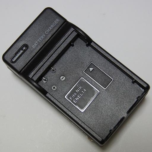 【送料無料】NIKON EN-EL14対応互換急速充電器☆D5200/D3100/D3200/D5100拍卖