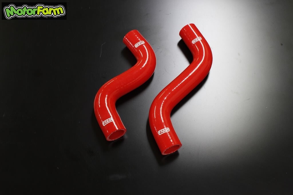 Motor Farm (モーターファーム) ラジエターシリコンホース ジムニー JA22 レッド拍卖