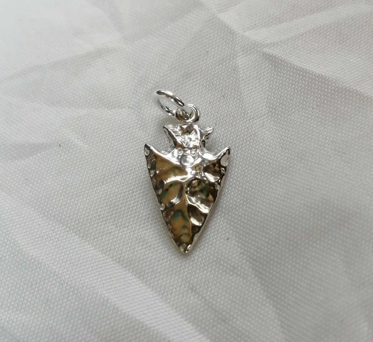 シルバー925 矢じり ペンダント 小 インディアン ゴローズ拍卖