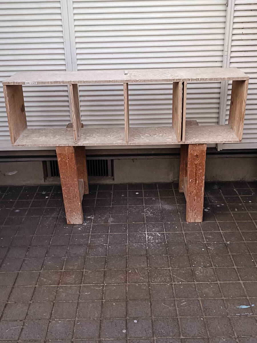 とまり木 レース鳩3羽 升目棚 鳩舎 鳩具 鳩道具 苗木育成棚 盆栽 収納棚 マス目棚 倉庫 飾り棚 工具棚 伝書鳩 愛鳩の友 中古品 レアⅡ拍卖