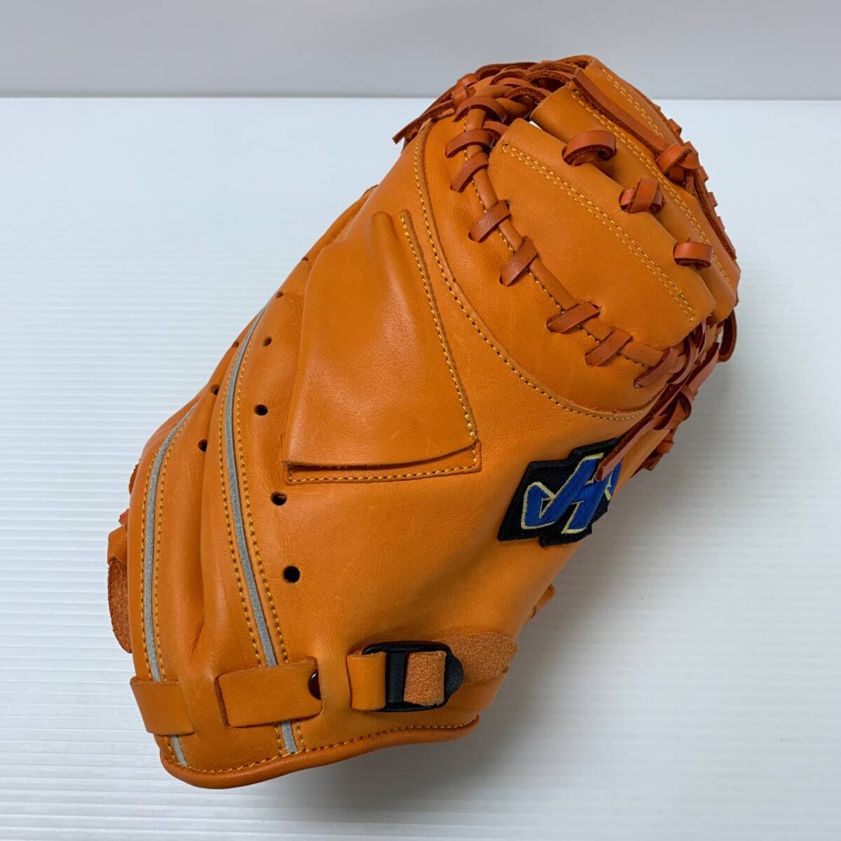 ハタケヤマ HATAKEYAMA 軟式 大人 一般 キャッチャーミット 捕手 グローブ グラブ 右投げ TH-258 中古品 野球 6121拍卖