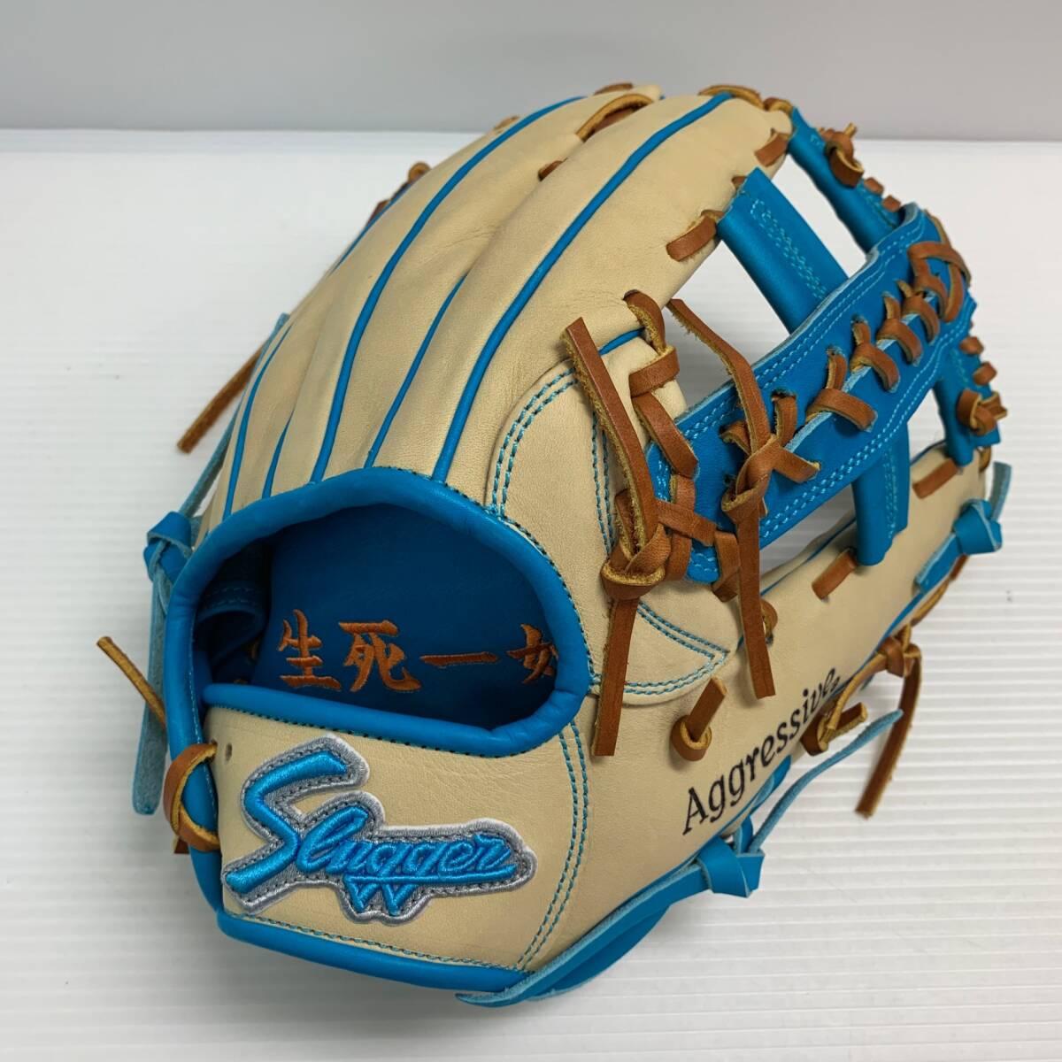 久保田スラッガー KUBOTA SLUGGER スペシャルオーダー 軟式 大人 一般 外野手用 グローブ グラブ 右投げ 中古品 野球 6229拍卖