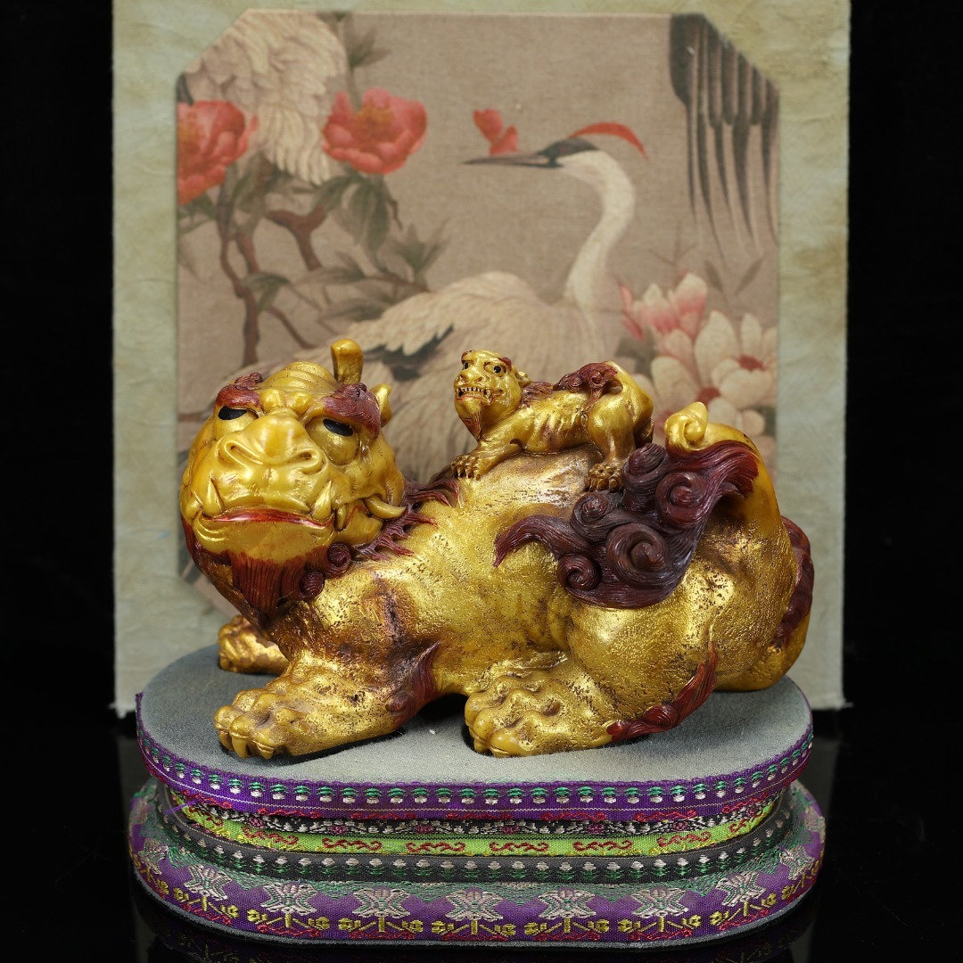 唐物 【清代篆刻家 徐堅 号:友竹】寿山石 田黄石 事事如意 置物 天然石 手彫 篆刻 極細工 中国古玩 骨董品 古美味 D69拍卖