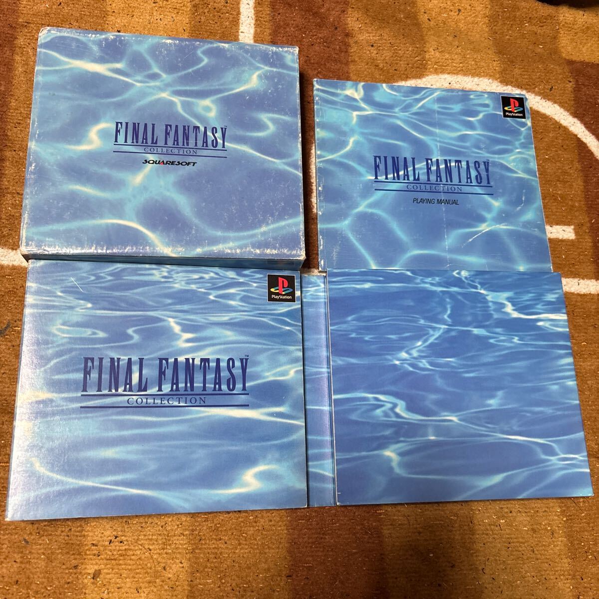 動作確認済 PS FINAL FANTASY COLLECTION ファイナルファンタジー コレクション ディスク3枚 PlayStation プレイステーション拍卖