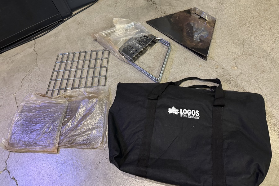 【送料無料】東京)◇LOGOS ロゴス ピラミッドグリル XL 81064001 現状品拍卖