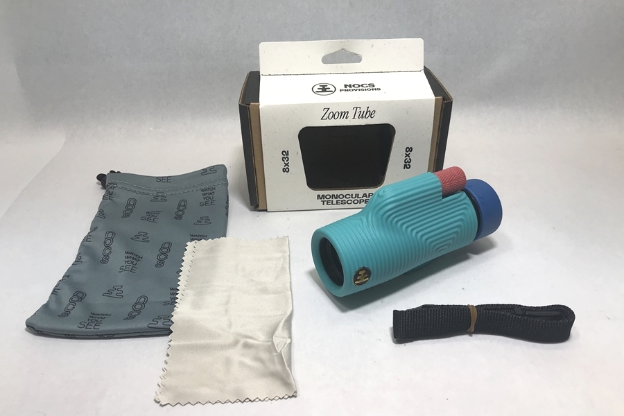 【送料無料】大阪)◆◆未使用 NOCS PROVISIONS ノックス プロビジョンズ ZOOM TUBE 8×32 MONOCULARS NOC-ZTU-BL3 TAHITIAN BLUE 単眼鏡拍卖