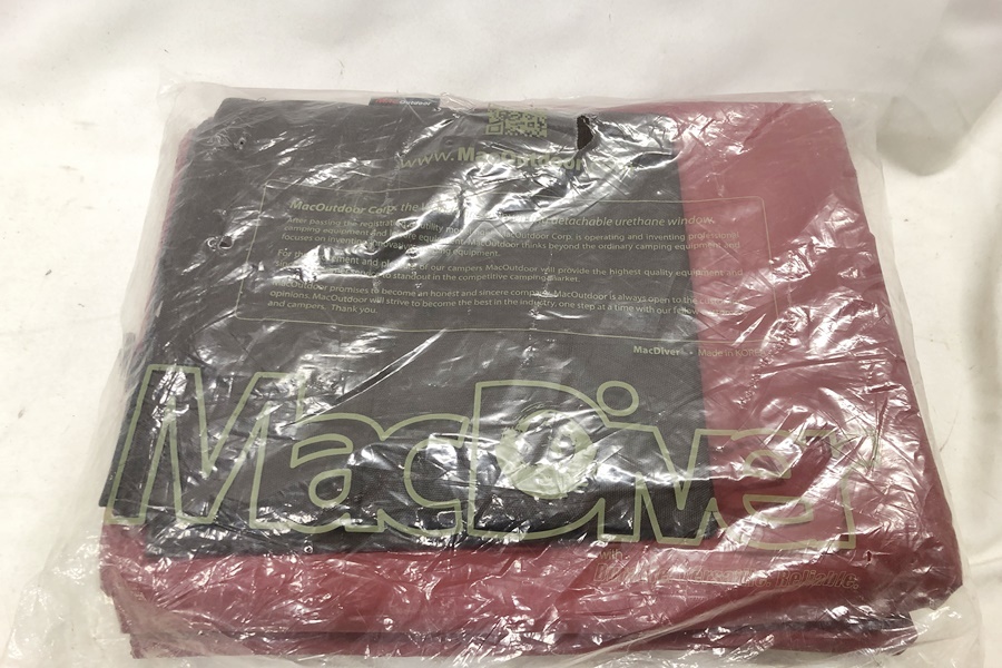 【送料無料】東京)◇MacOutdoor マックアウトドア アトラス MAC FOOT L アトラス8人用グランドシート拍卖