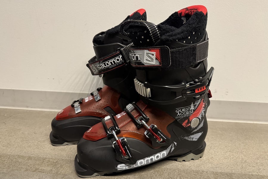 【送料無料】東京)◇Salomon サロモン Quest Access 60 クエストアクセス スキーブーツ 27.5cm拍卖