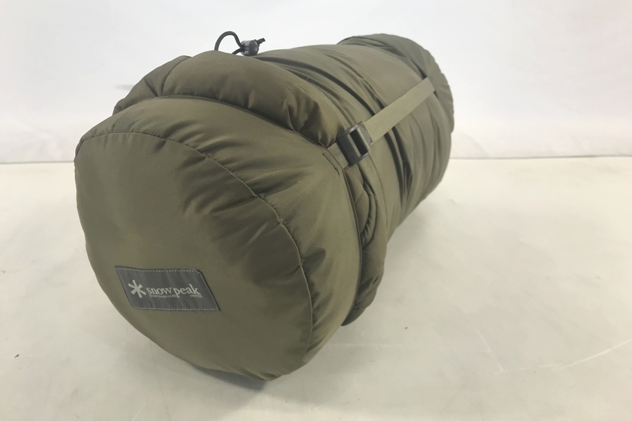 【送料無料】大阪)◆◆SNOW PEAK スノ-ピーク ミリタリースリーピングバッグ (200×75cm)拍卖