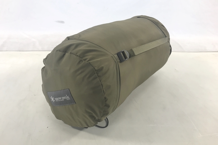 【送料無料】大阪)◆◆SNOW PEAK スノ-ピーク ミリタリースリーピングバッグ (200×75cm)拍卖