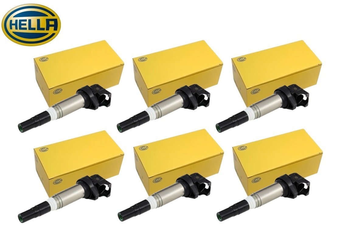 正規純正OEM BMW E39 E60 E61 F07 GT F10 F11 520 523 525 528 530 535 540 545 550 イグニッションコイル 6本 12138616153 12137575010拍卖