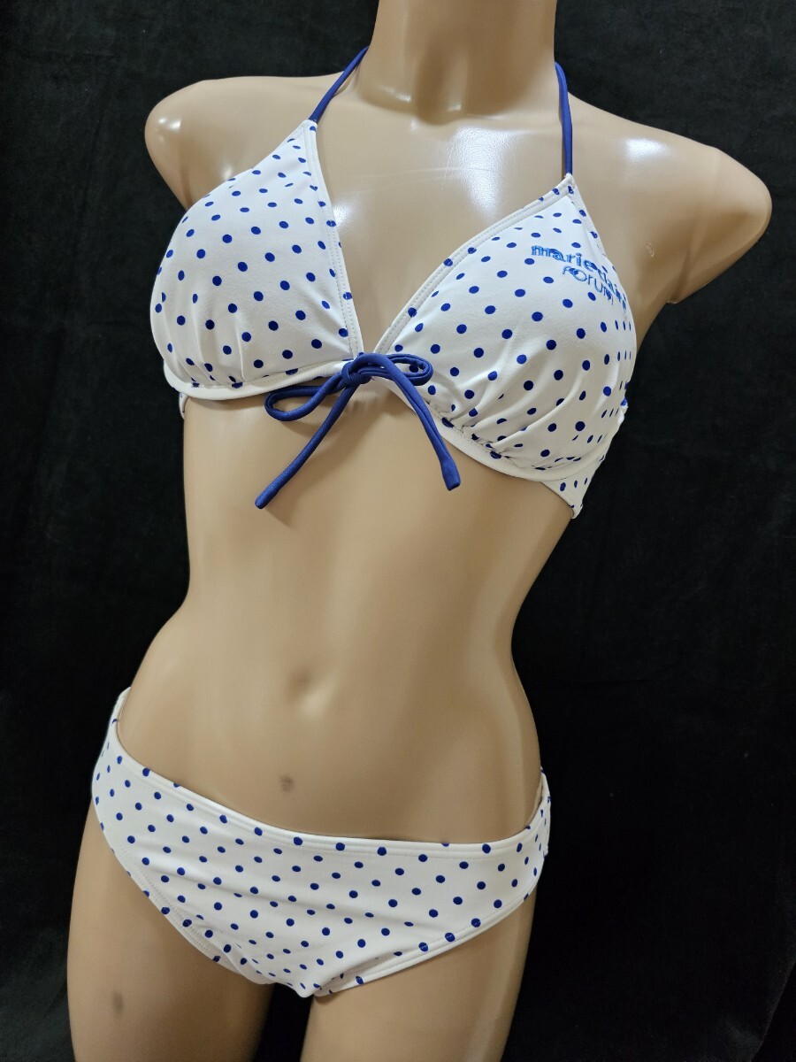 ΣD52★marie claireレディース水着ワイヤービキニ 3点セット 13L拍卖