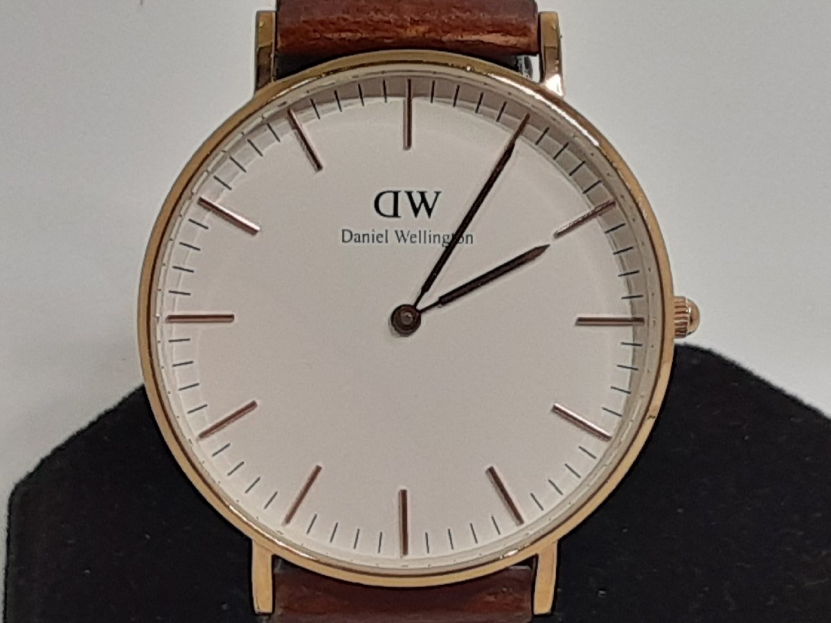 ダニエル ウェリントン Daniel Wellington クラシック 36MM 腕時計 B36R9 SS レザー ブレス アナログ クォーツ 【中古】 ht5373拍卖